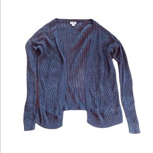 Mossimo Knitted Grey Warm Cardigan